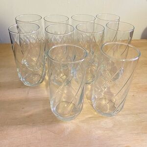 Drinking Glasses, set of 10